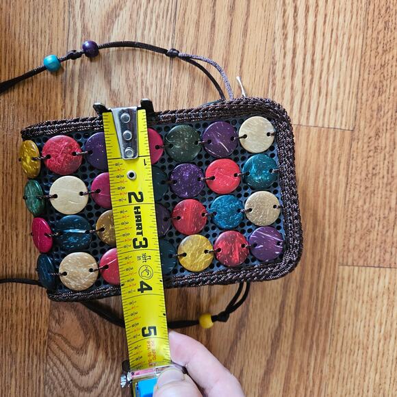 Shell Beaded Colorful Boho y2k Bag Purse - Picture 6 of 8